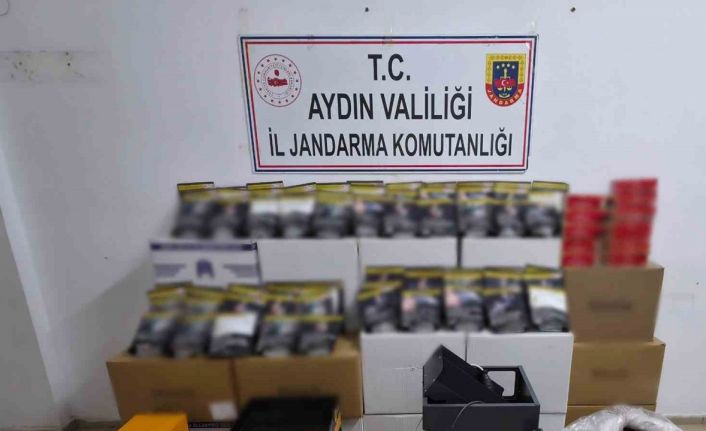 Aydın’da kaçak tütün operasyonu