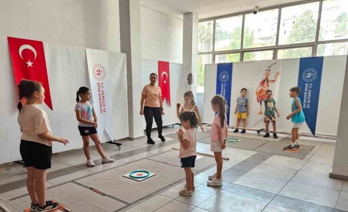 Aydın’da yaz spor okulları dolu dolu geçiyor