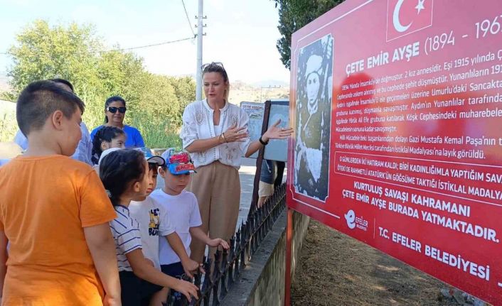 Aydınlı minikler Milli Mücadele kahramanlarını tanıdı