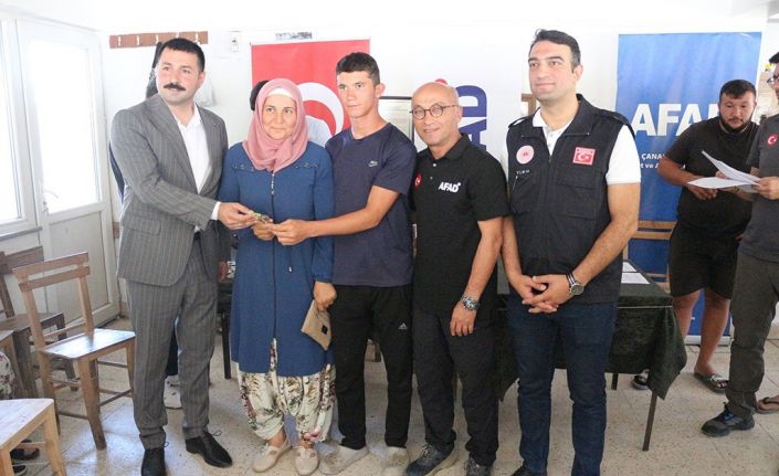 Ayvacık’ta depremlerin ardından toplam 580 konut sahiplerine teslim edildi