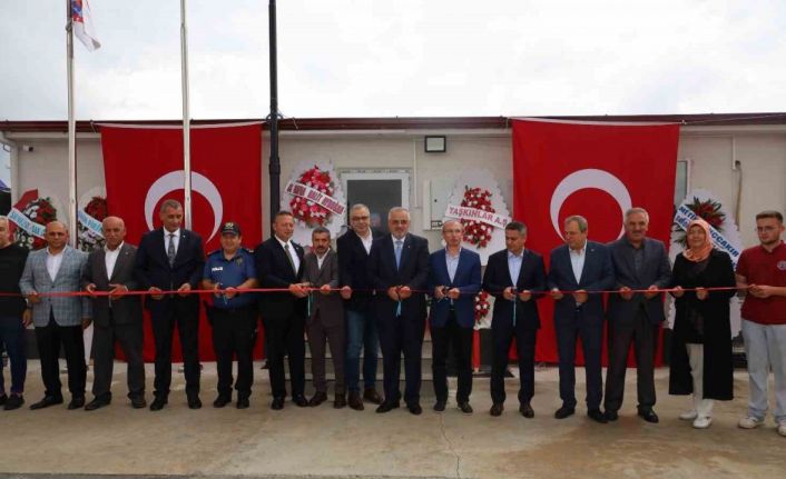 Bafra’da kamyon ve tır garajı hizmete açıldı