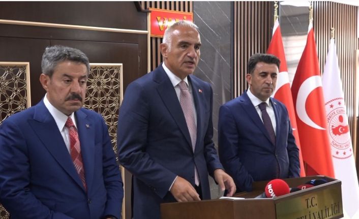 Bakan Ersoy: "Terörle, çatışmayla, gözyaşıyla kaybın her türlüsü fazlasıyla yaşadık, artık bunları geride bırakmanın zamanı geldi"