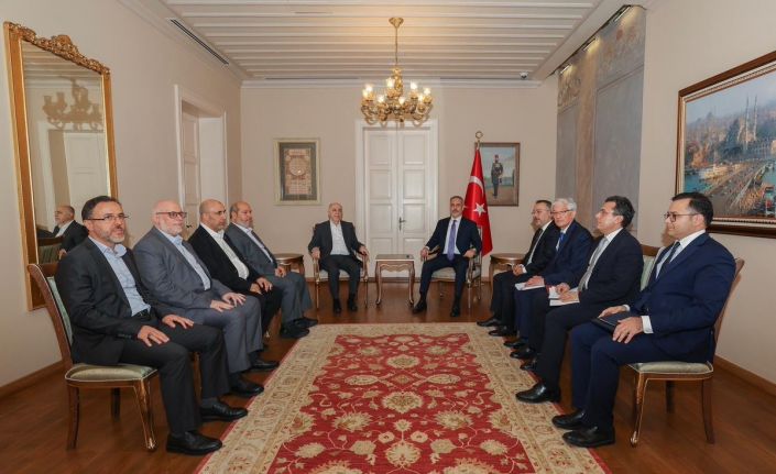 Bakan Fidan, Hamas heyetiyle bir araya geldi