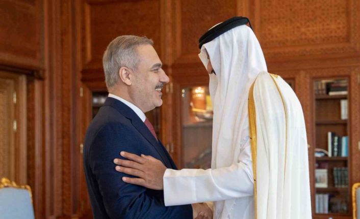 Bakan Fidan, Katar Emiri Al Thani tarafından kabul edildi