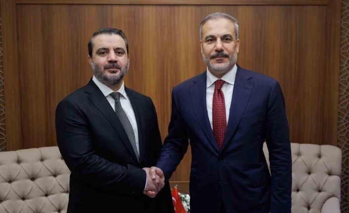 Bakan Fidan, Suriyeli mevkidaşı Şeybani ile görüştü