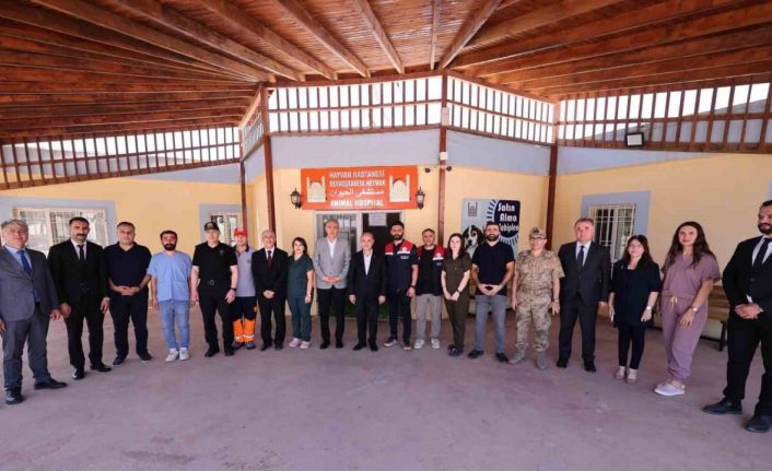 Bakan Yardımcısı Mehmet Aktaş Mardin’de sahipsiz hayvanlar için yapılan çalışmaları inceledi