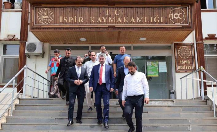 Bakan Yardımcısı Tarıkdaroğlu’ndan İspir’e sosyal hizmet odaklı ziyaret