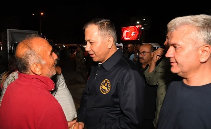 Bakan Yerlikaya: "Devletimiz tüm imkanlarıyla vatandaşlarımızın yanında"