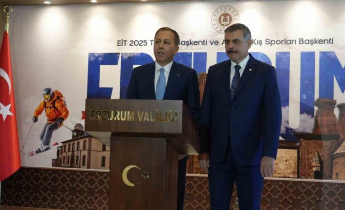 Bakan Yerlikaya Erzurum’da