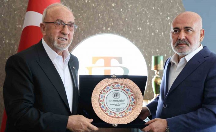 Bakanlar Elazığ Ticaret Borsası’nda: Başkan Dumandağ projeleri anlattı
