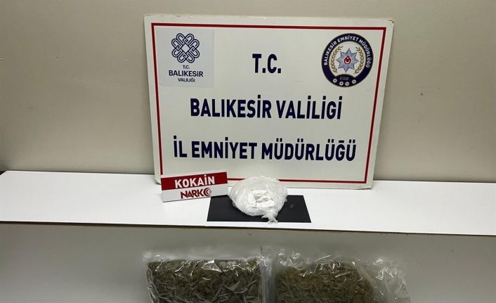 Balıkesir’de uyuşturucu operasyonu: 1 tutuklama