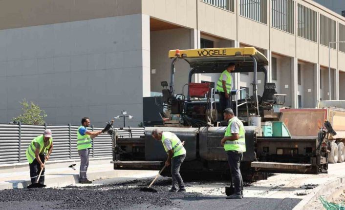 Balkan Mahallesi’nde yollar asfaltlanıyor