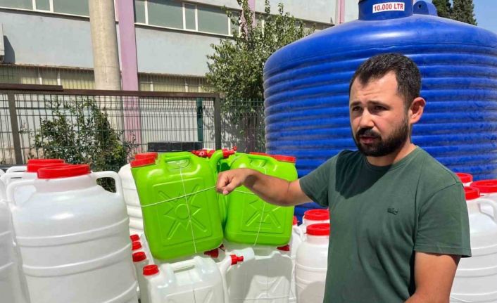 Barajlar boşaldı, bidonlar doldu