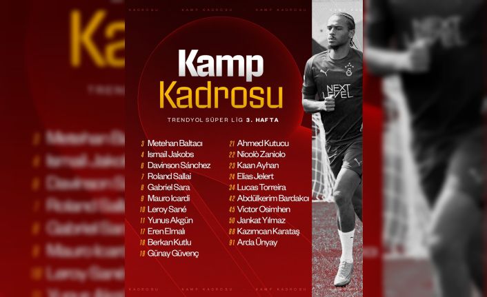 Barış Alper Yılmaz, Kayserispor maçı kamp kadrosunda yer almadı