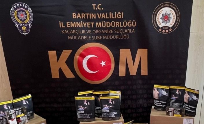 Bartın’da tütün ve makaron operasyonu