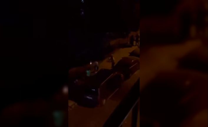 Başakşehir’de polise mukavemet gösteren şahıs havaya ateş açılarak durduruldu
