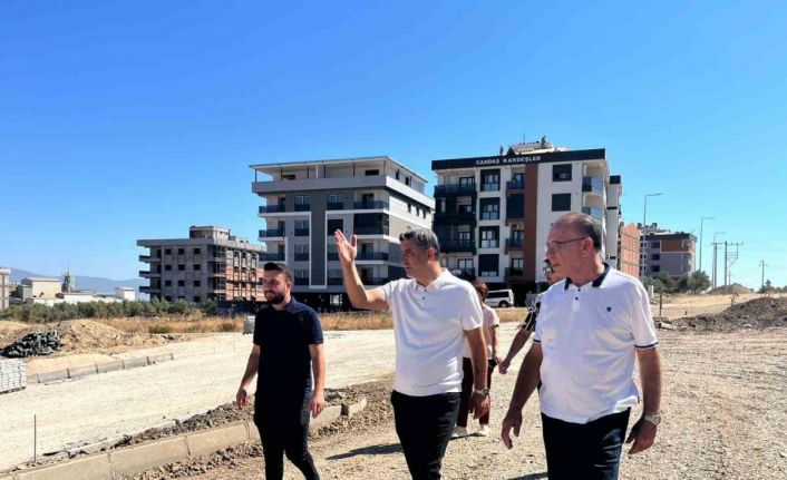 Başkan Akın Ergenekon Mahallesi’nde incelemelerde bulundu