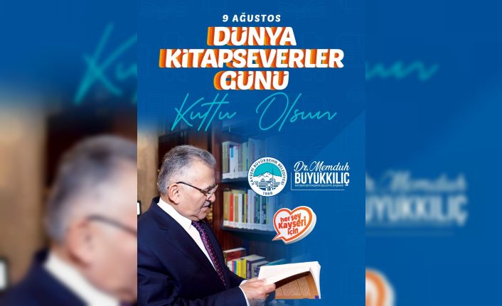 Başkan Büyükkılıç: "15 kütüphanede 1 milyonu aşkın ziyaretçi ağırladık"