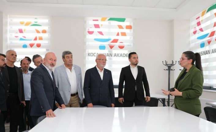 Başkan Çolakbayrakdar; Elitaş’ı Kocasinan Akademi’de ağırladı