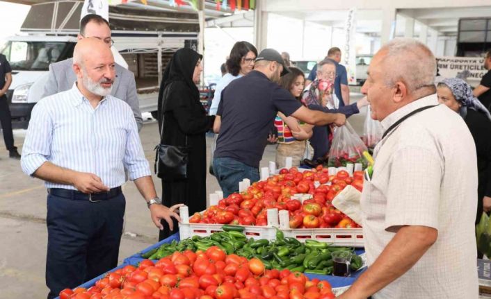Başkan Çolakbayrakdar’a Ekolojik Pazar teşekkürü