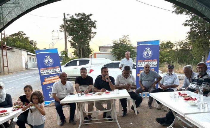 Başkan Hasan Ulutaş, Bahri Mahallesi’nde vatandaşlarla buluştu