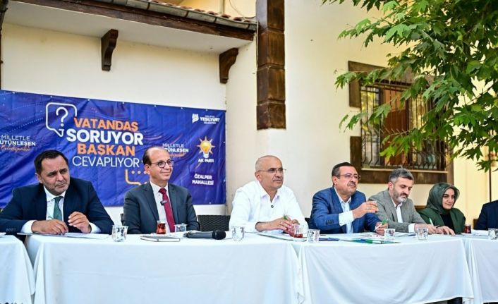 Başkanlar Malatya’nın geleceğini Özalper’de vatandaşlarla paylaştı