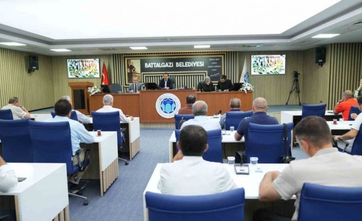 Battalgazi Belediye Meclisi ağustos ayı ilk oturumu gerçekleştirildi