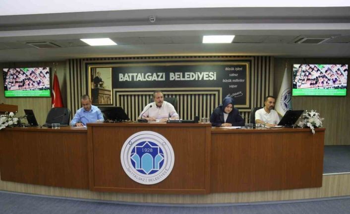 Battalgazi Belediyesi Ağustos Ayı meclis toplantısı tamamlandı