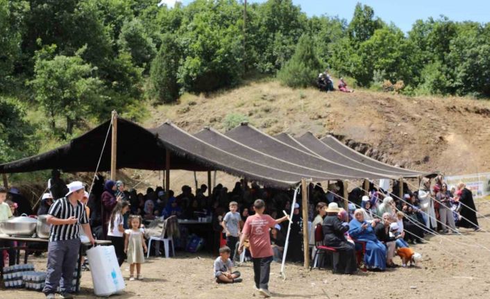 Bayburt’un Dövmekaya köyünde piknik şöleni düzenlendi