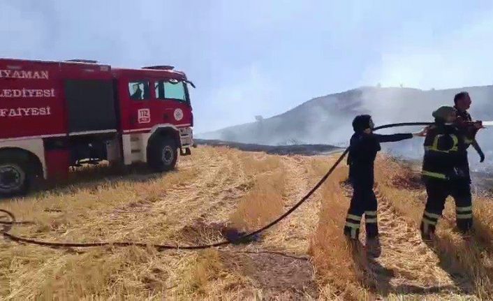 Belediye itfaiyesinde staj yapan kadın stajyerler, cesaretiyle dikkat çekti
