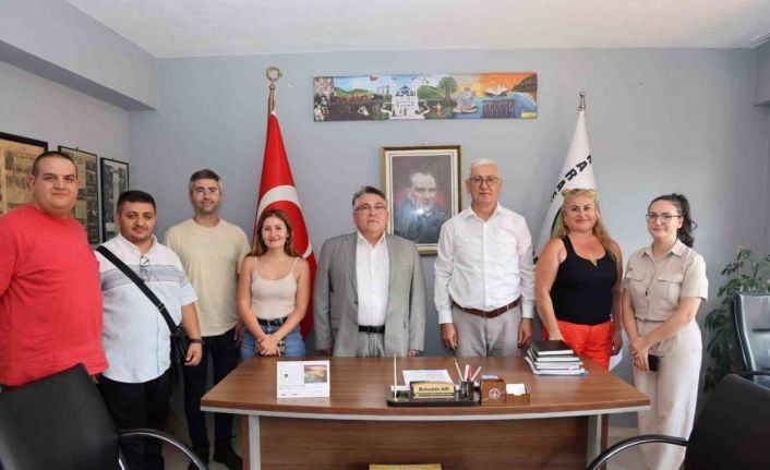 BEÜ Rektörü Özölçer’den Karaelmas Gazeteciler Derneği’ne ziyaret