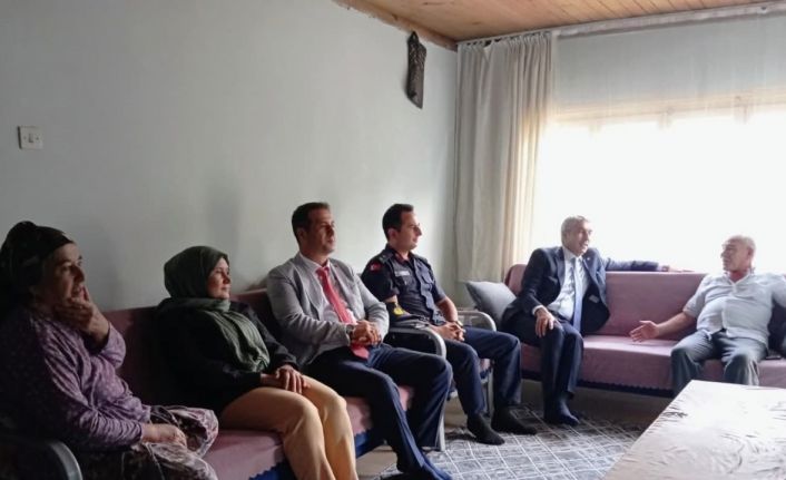 Beypazarı Kaymakamı Coşkun’dan şehit ailesine ziyaret