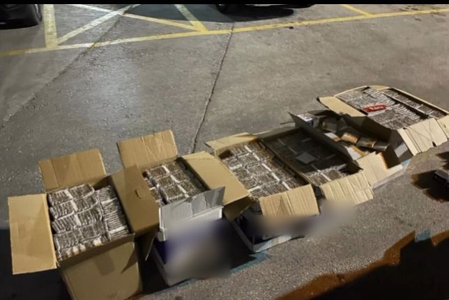 Bilecik’te 226 bin adet dolu makaron ele geçirildi