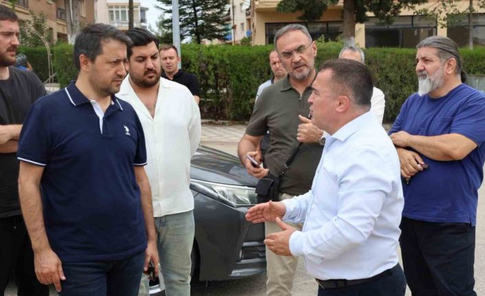 Bilecik’te yıllardır yapımına devam eden stadyum inşaatında inceleme