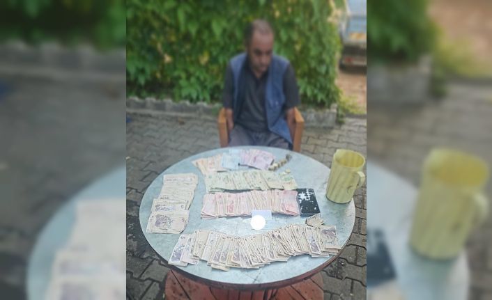 Bingöl’de dilencinin üzerinden 5 bin lira çıktı