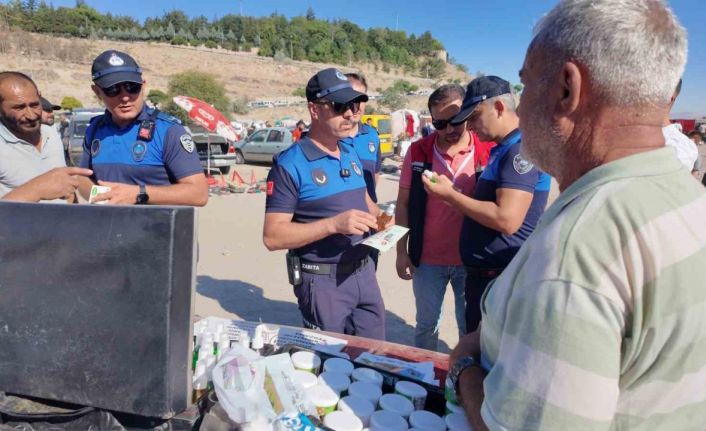 Bit pazarında bozulmuş gıdaya rastlanmadı