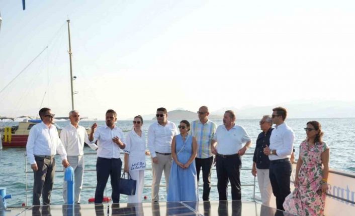 Bodrum’da ’Yüzer Deniz Suyu Arıtma Platformu’ tanıtıldı