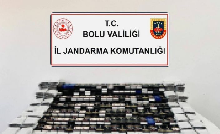 Bolu’da kaçak sigara operasyonu: Binlerce kaçak ürün ele geçirildi