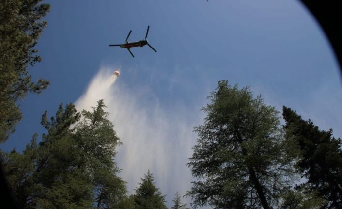 Bozyazı’daki orman yangını kontrol altına alındı