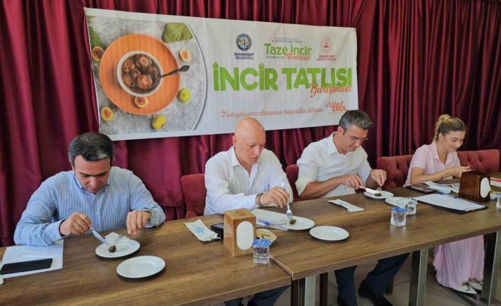 Buharkent’te taze incirli tatlılar yarıştı