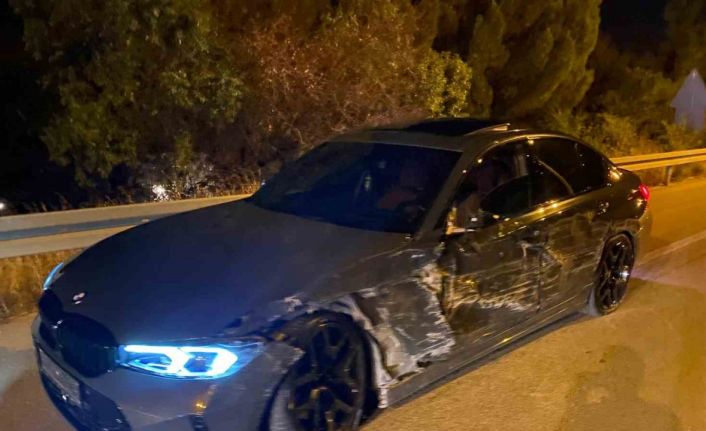 Burdur’da iki otomobil çarpıştı: 2 yaralı