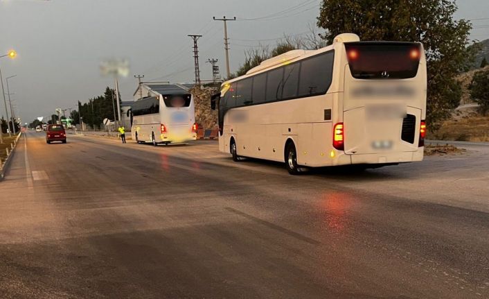 Burdur’da trafik denetiminde 757 araç kontrol edildi