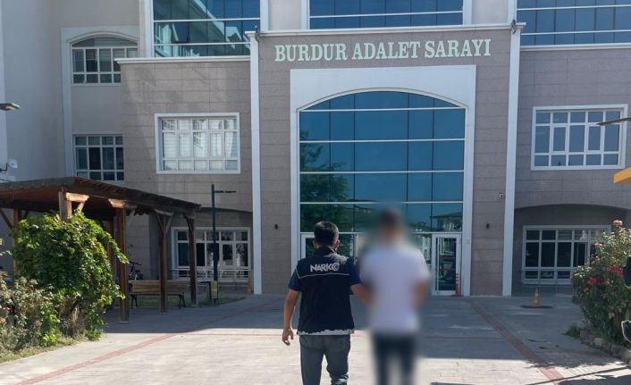 Burdur’da uyuşturucu ticareti yapan şüpheli tutuklandı