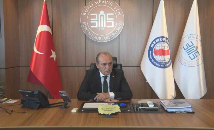 Büro Memur-Sen Başkanı Yazgan: "Toplu sözleşmede kamu çalışanlarını tatmin edecek bir teklif gelirse bu karşılanır"