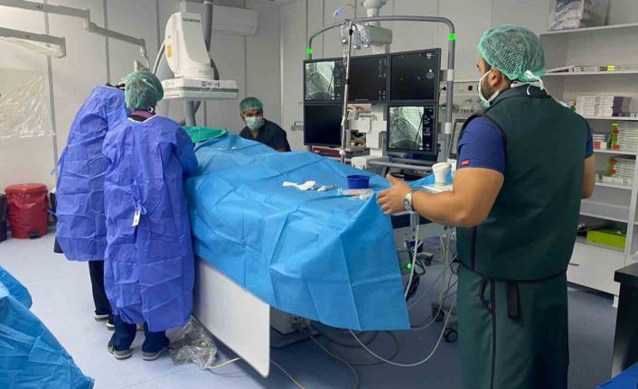 Bursa İnegöl Devlet Hastanesi’nde Anjiyo ünitesi yeniden hizmet vermeye başladı