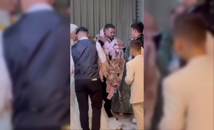 Bursa’da damadı paraya boğdular