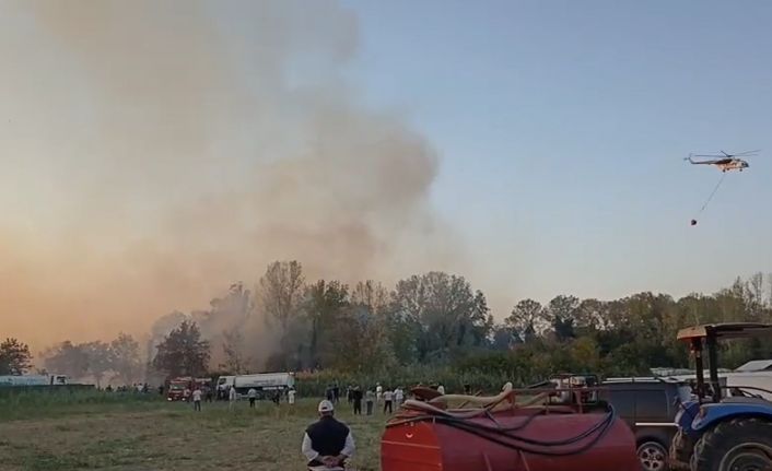 Bursa’da korkutan yangın