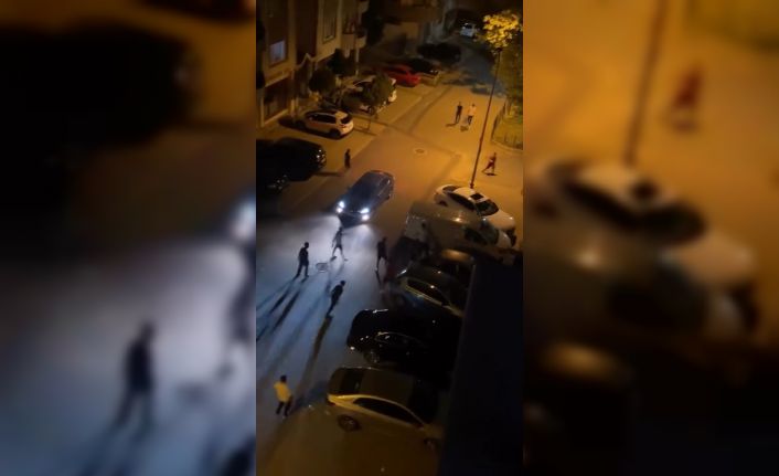 Bursa’da mahallenin gençleri bir birine girdi