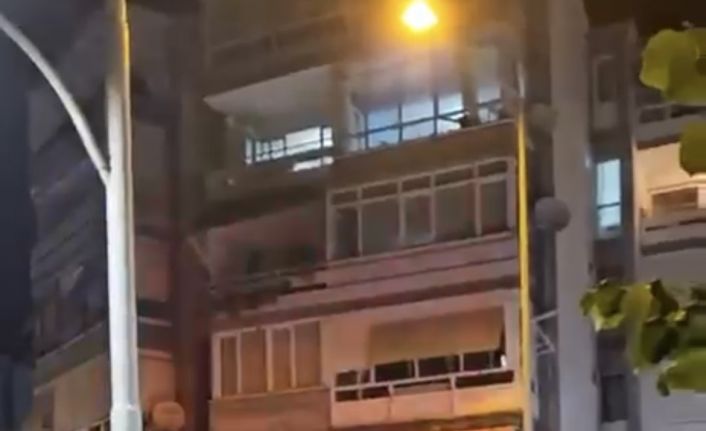 Bursa’da sitede yangın paniği