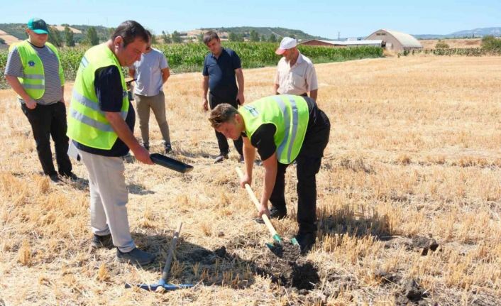 Bursa’nın ’Özel Tarım Ekibi’ toprak analizi için yol çıktı